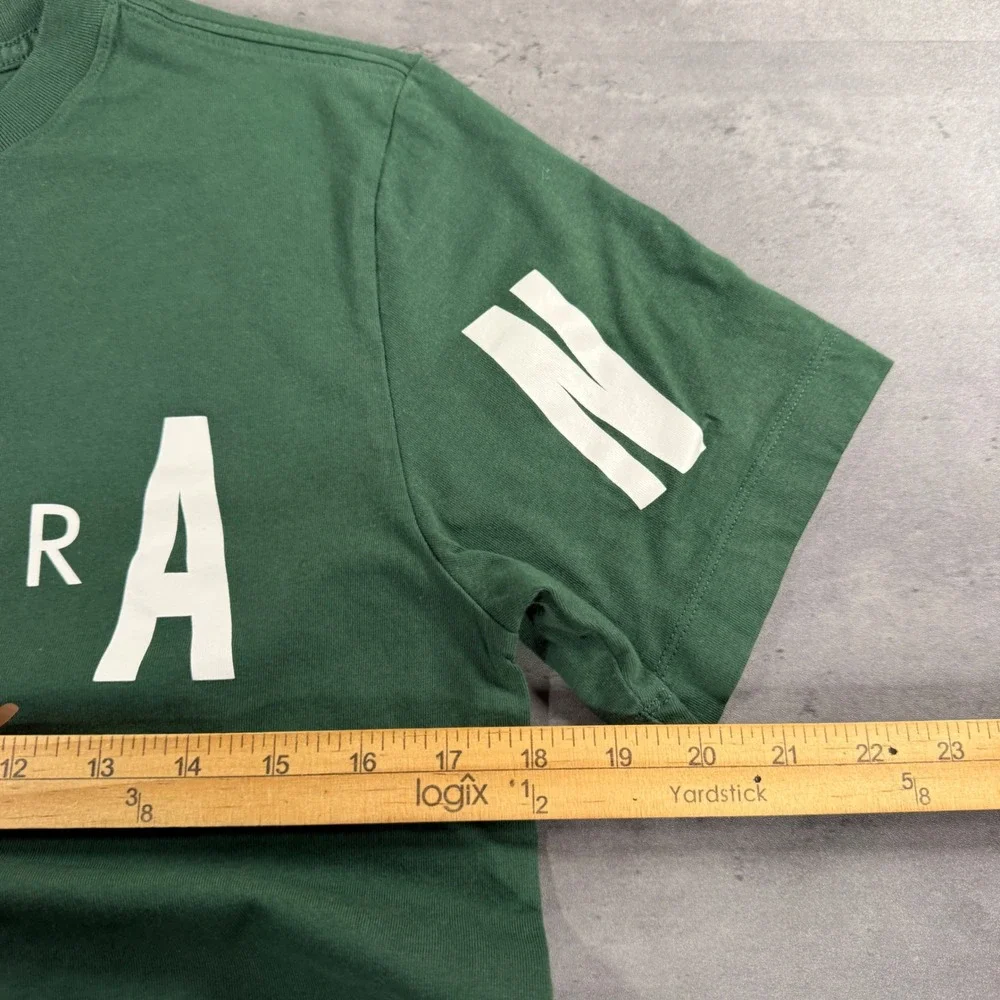 Jordan T-Shirt Mens Small Dark Green Jumpman Graphic Short Sleeve Tee Sportswear